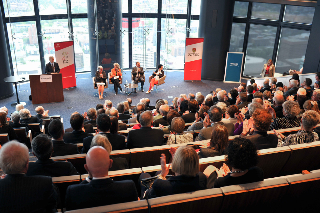 A beautiful setting for Chancellor's Club panel discussion. Photo by Jay Im.