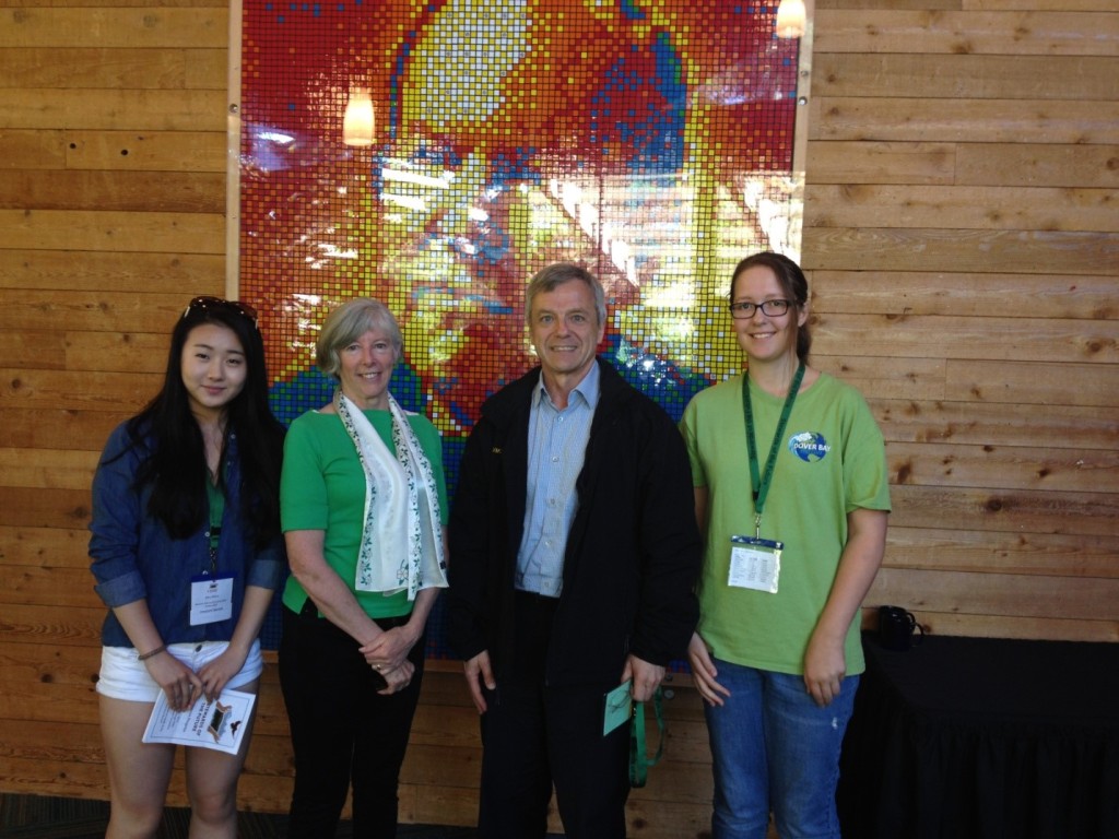 The Honorable Judith Guichon with future stewards and me