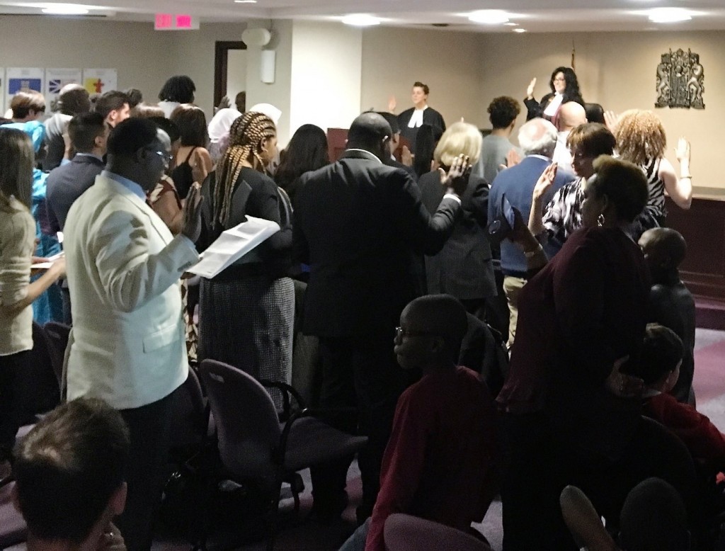 Administration of the Oath of Citizenship